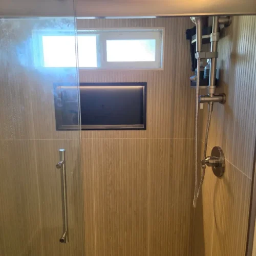 Walk In Shower and Bathroom Tile Installation 1